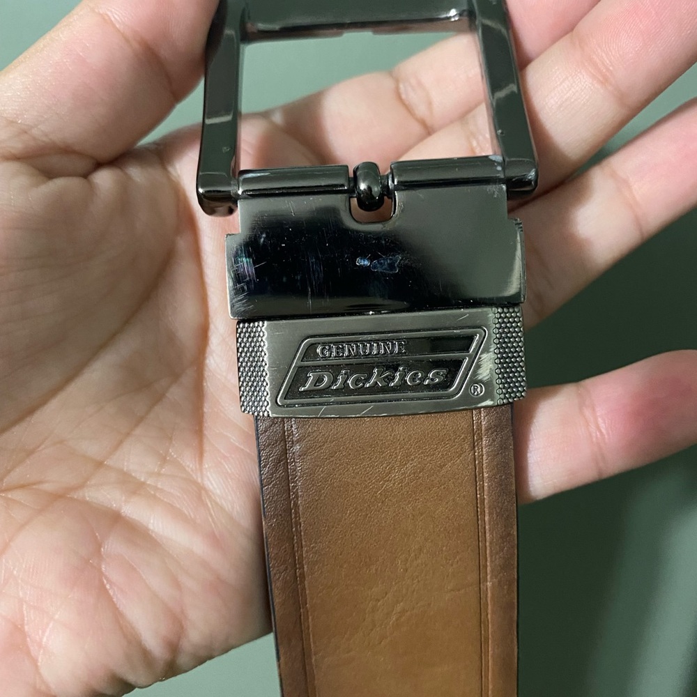 Double sided dickies belt